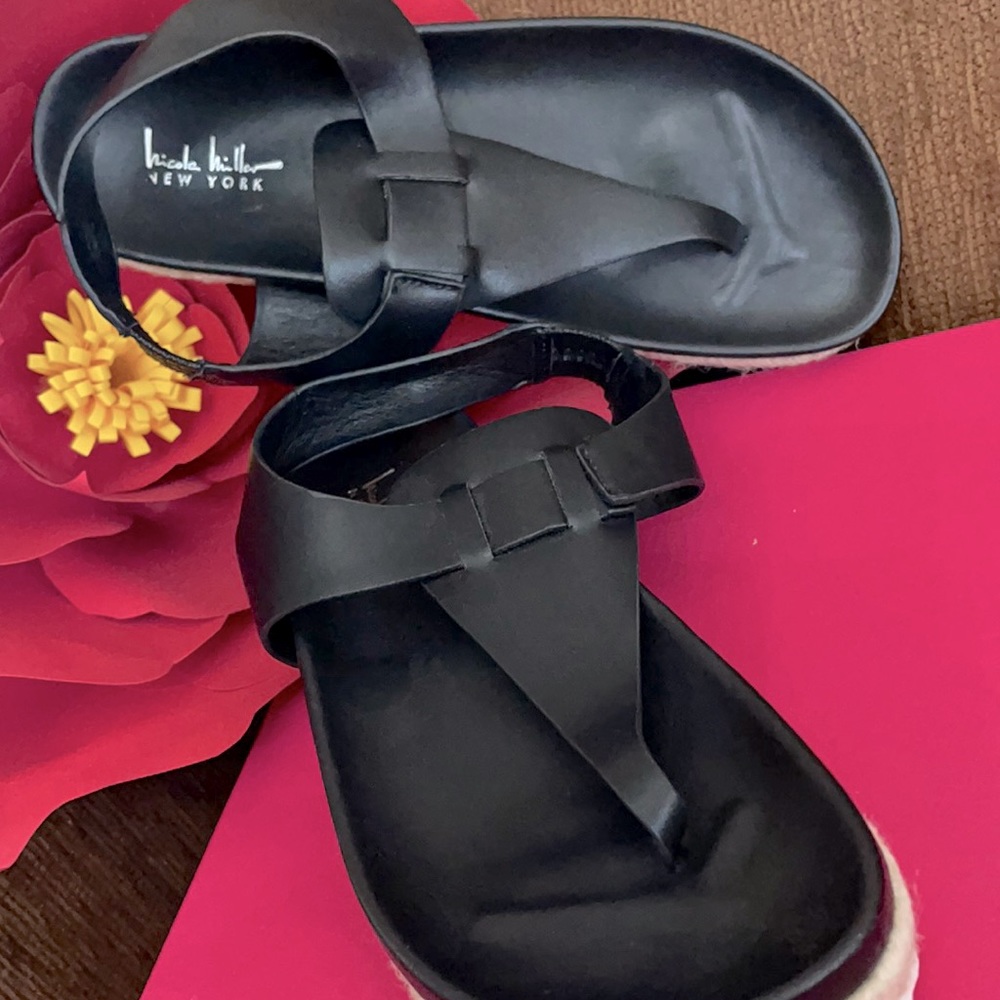 Nicole Miller back sandals -NEW-